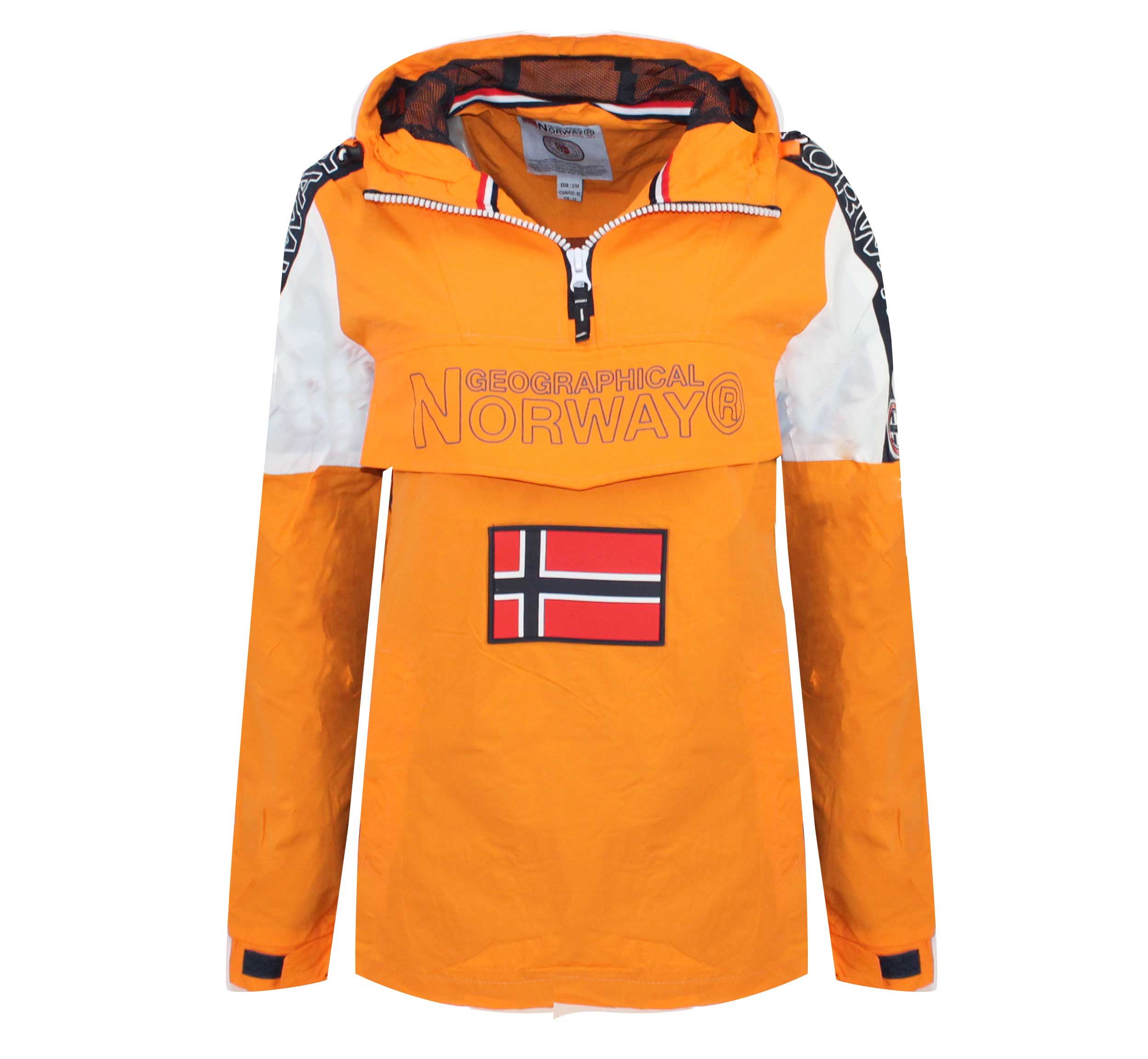 Chaqueta De Mujer Astina Half Zip Naranja