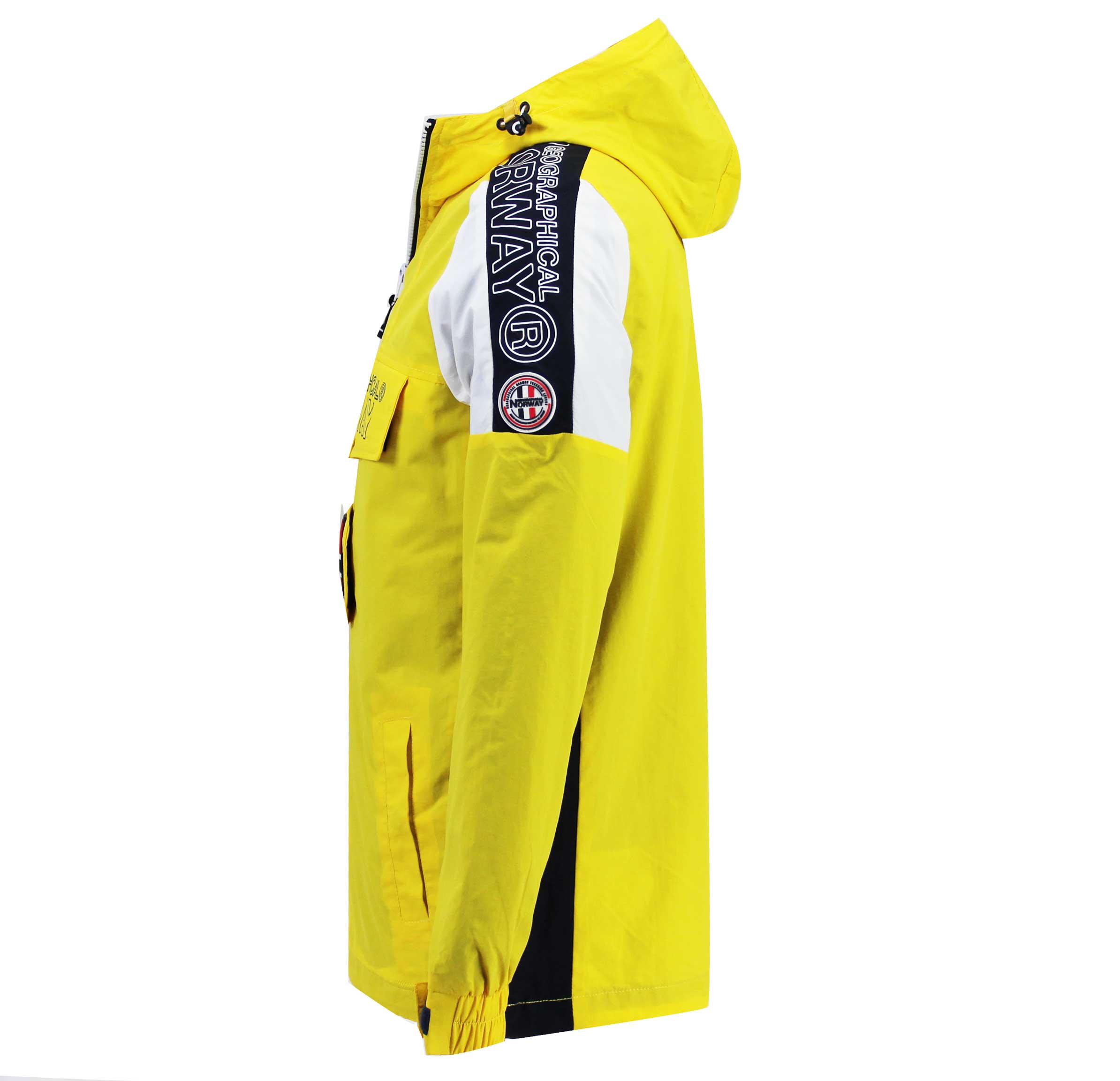 Chaqueta De Niño Astino Full Zip Amarillo