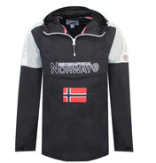 Chaqueta De Niño Astino Half Zip Negro