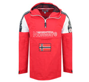Chaqueta De Niño Astino Half Zip Rojo