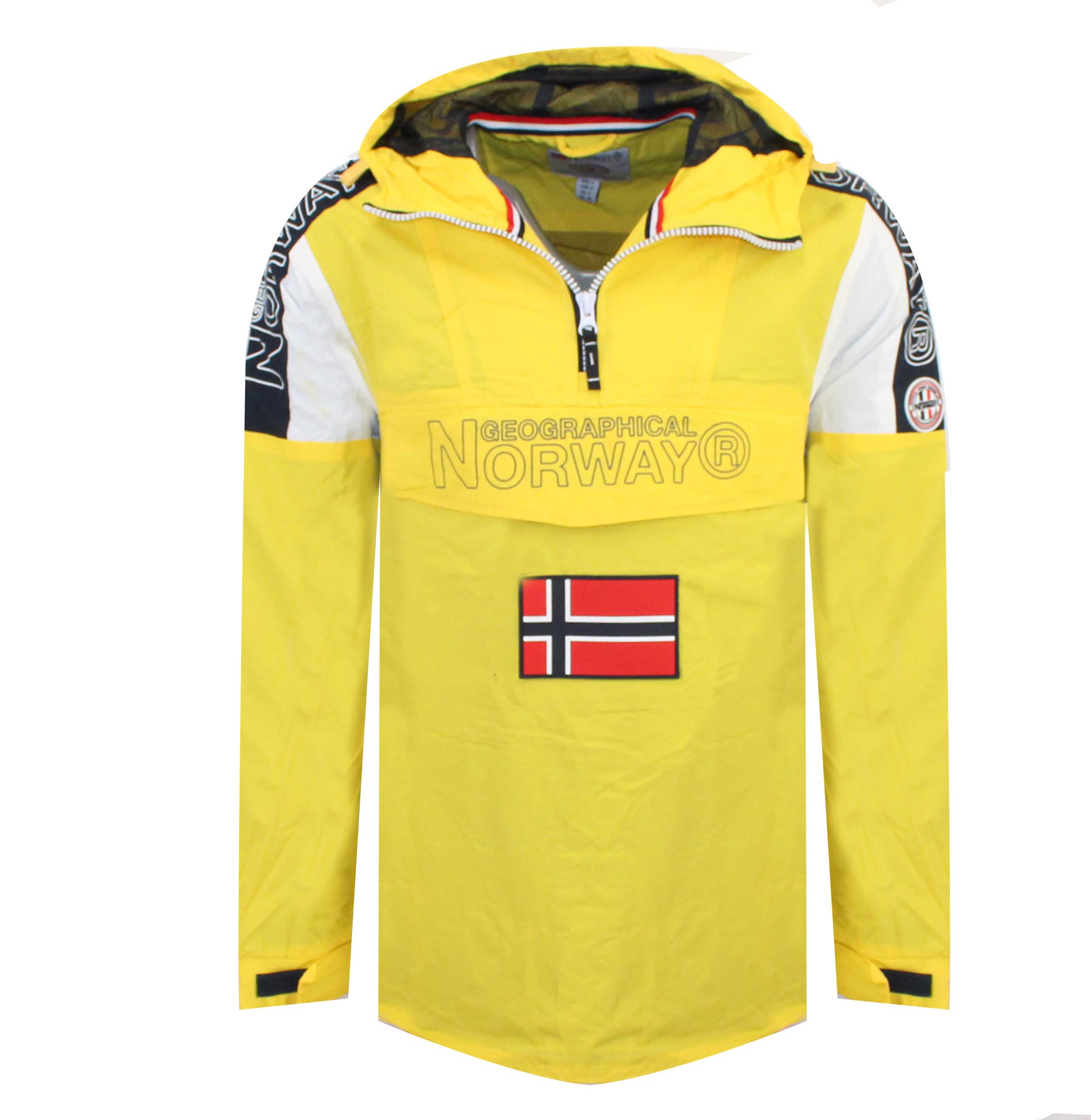 Chaqueta De Niño Astino Half Zip Amarillo