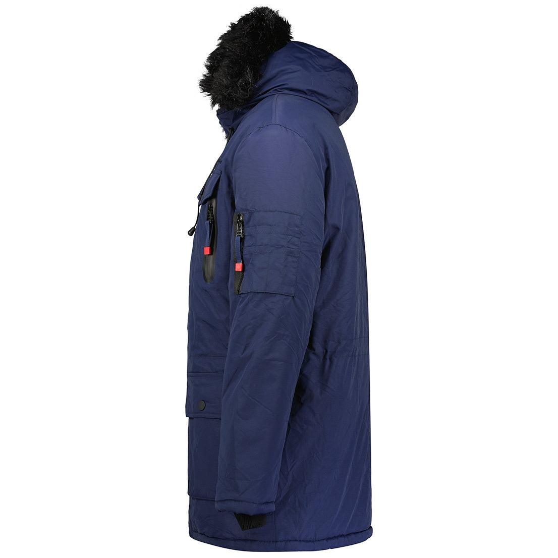 Parka De Hombre Alcaleak Azul Marino