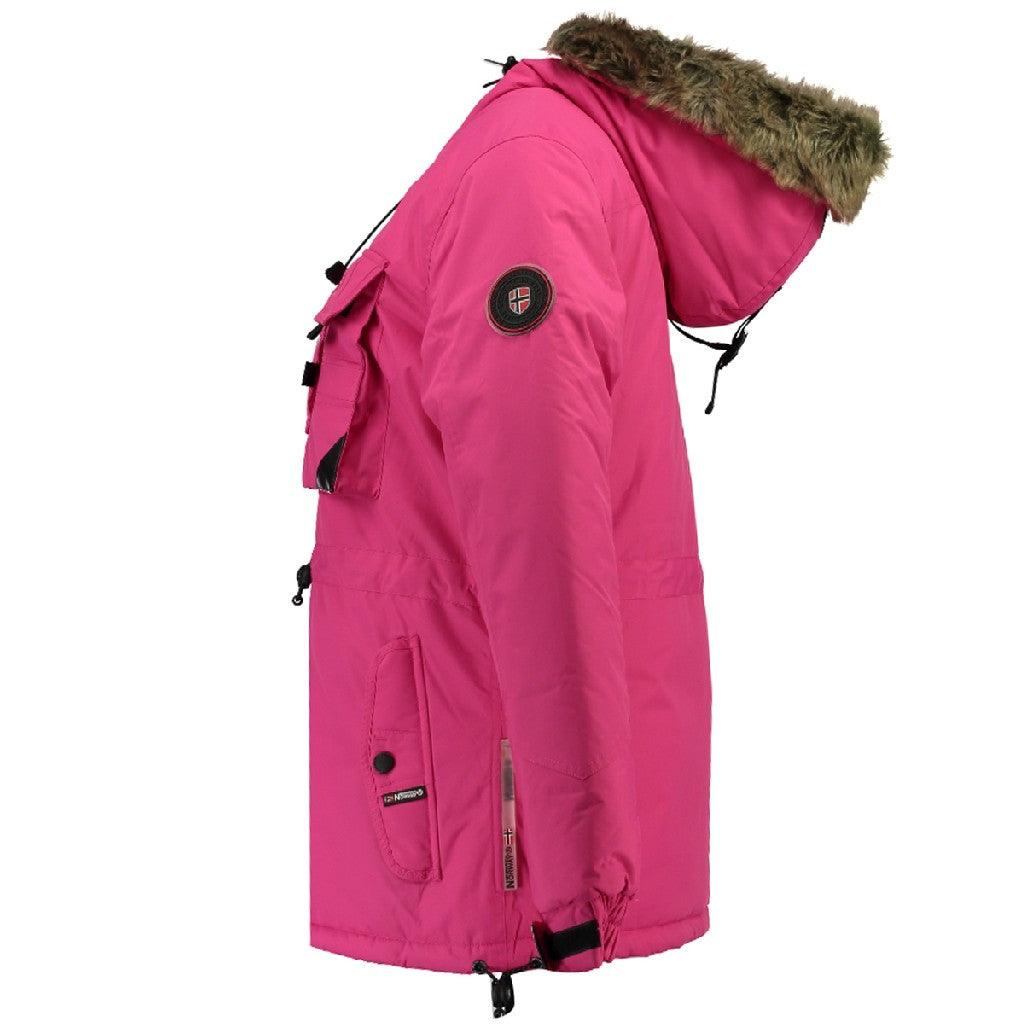 Parka De Niña Baby Fucsia