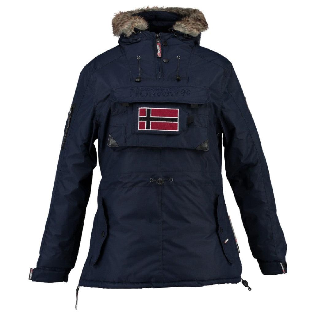 Parka De Niña Baby Azul Marino