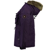 Parka De Mujer Baby  Púrpura