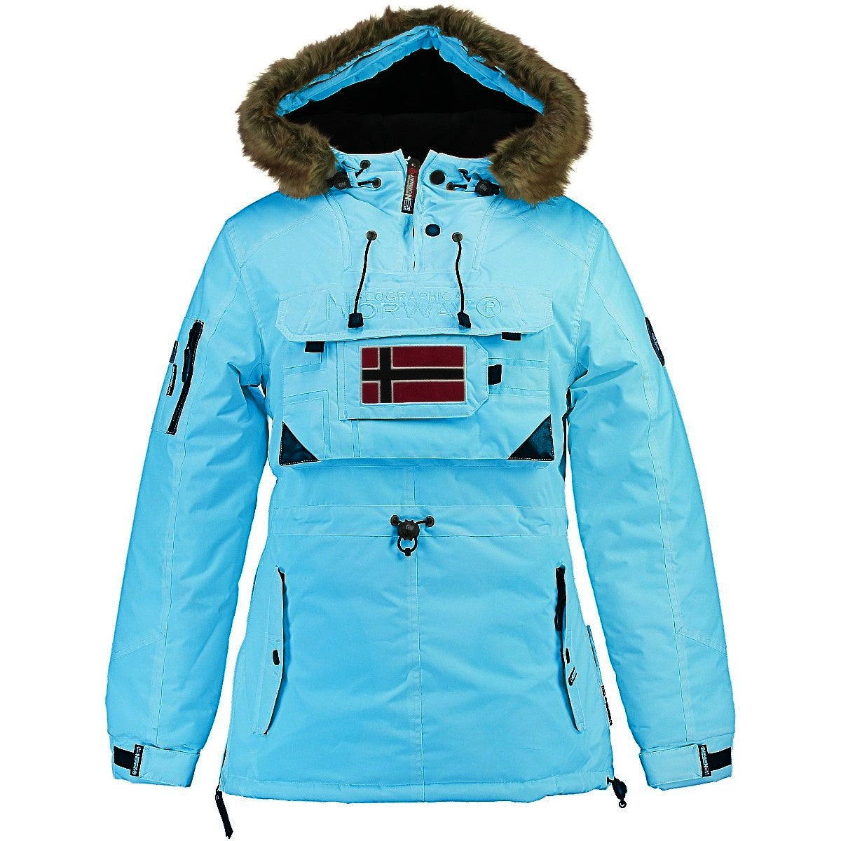 Parka De Mujer Baby  Turquesa