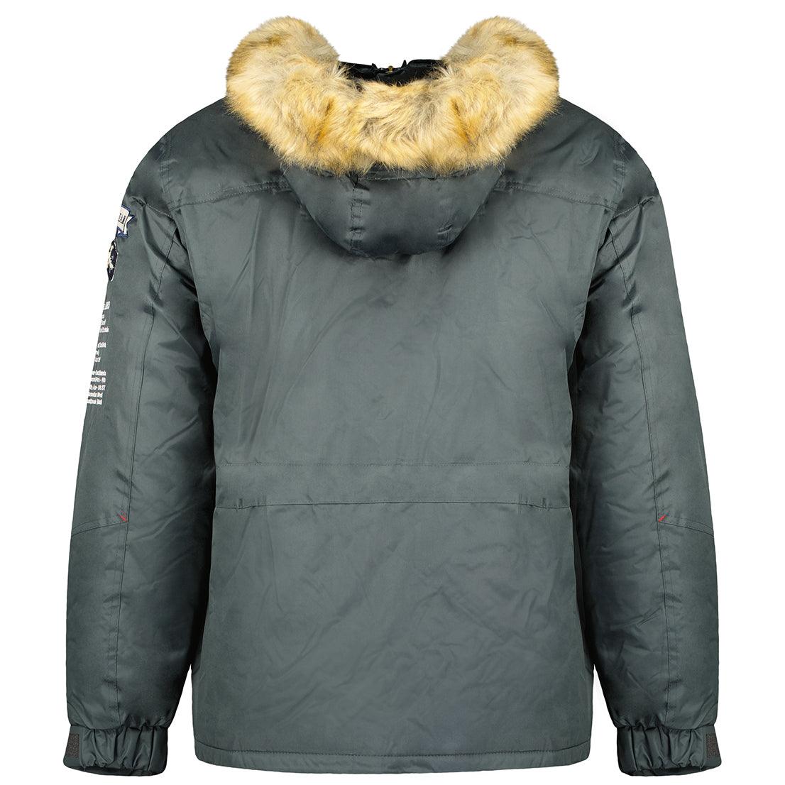 Parka De Niño Bonopeak Gris Oscuro