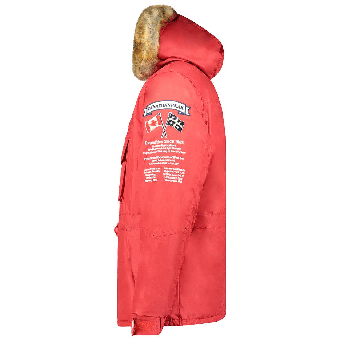 Parka De Hombre Bonopeak Rojo