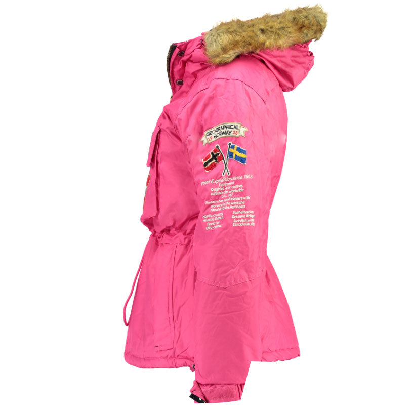 Parka De Mujer Boomera Fucsia