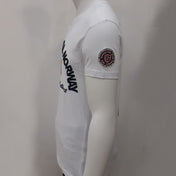 Camiseta De Hombre Jujube Blanco