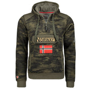 Sudadera De Niños Gymclass Verde Camo