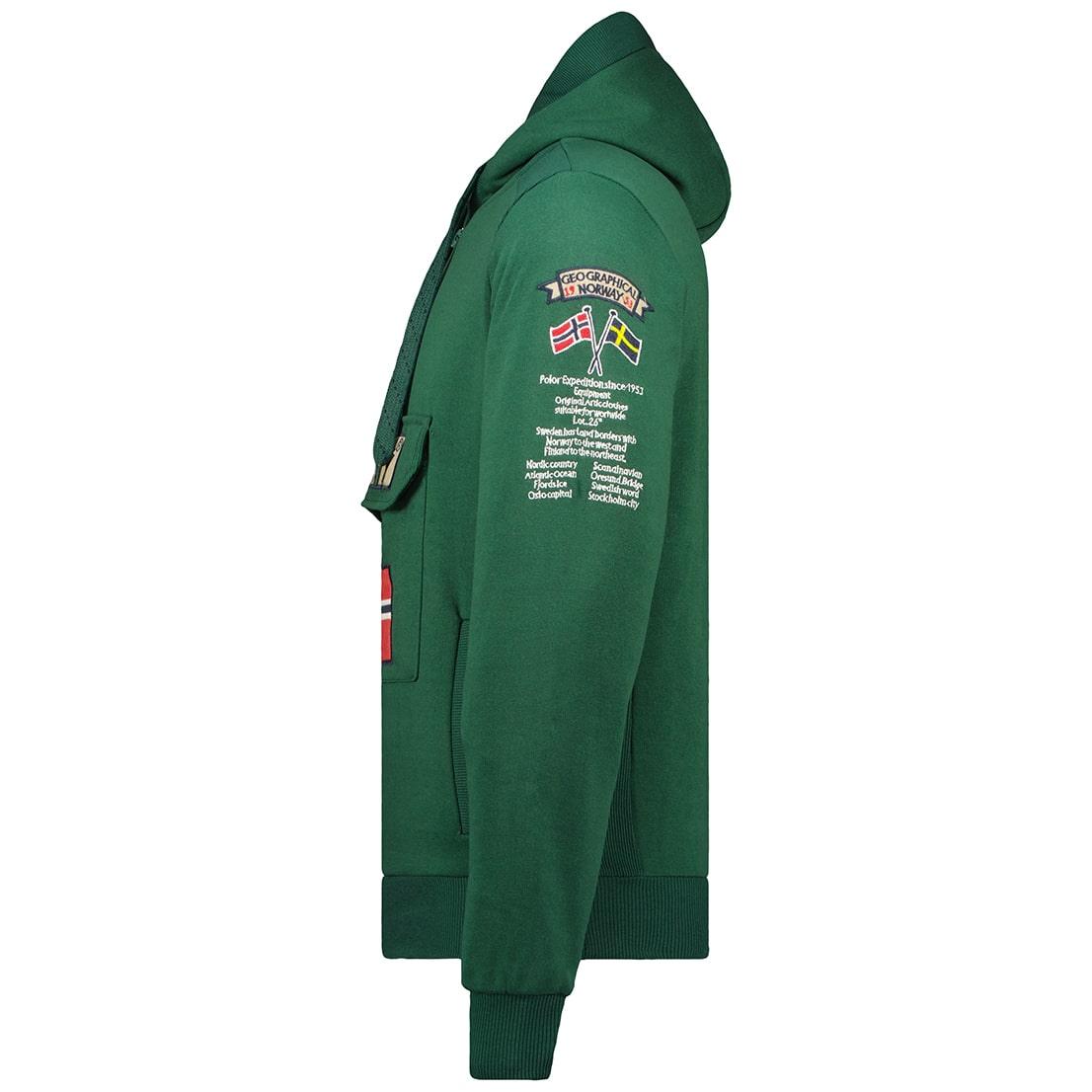 Sudadera De Hombre Gymclass Verde Oscuro
