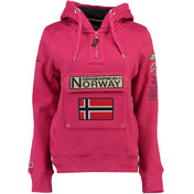 Sudadera Mujer Gymclass Rosa Llamativo
