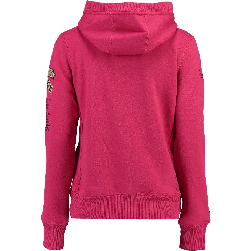 Sudadera Mujer Gymclass Rosa Llamativo