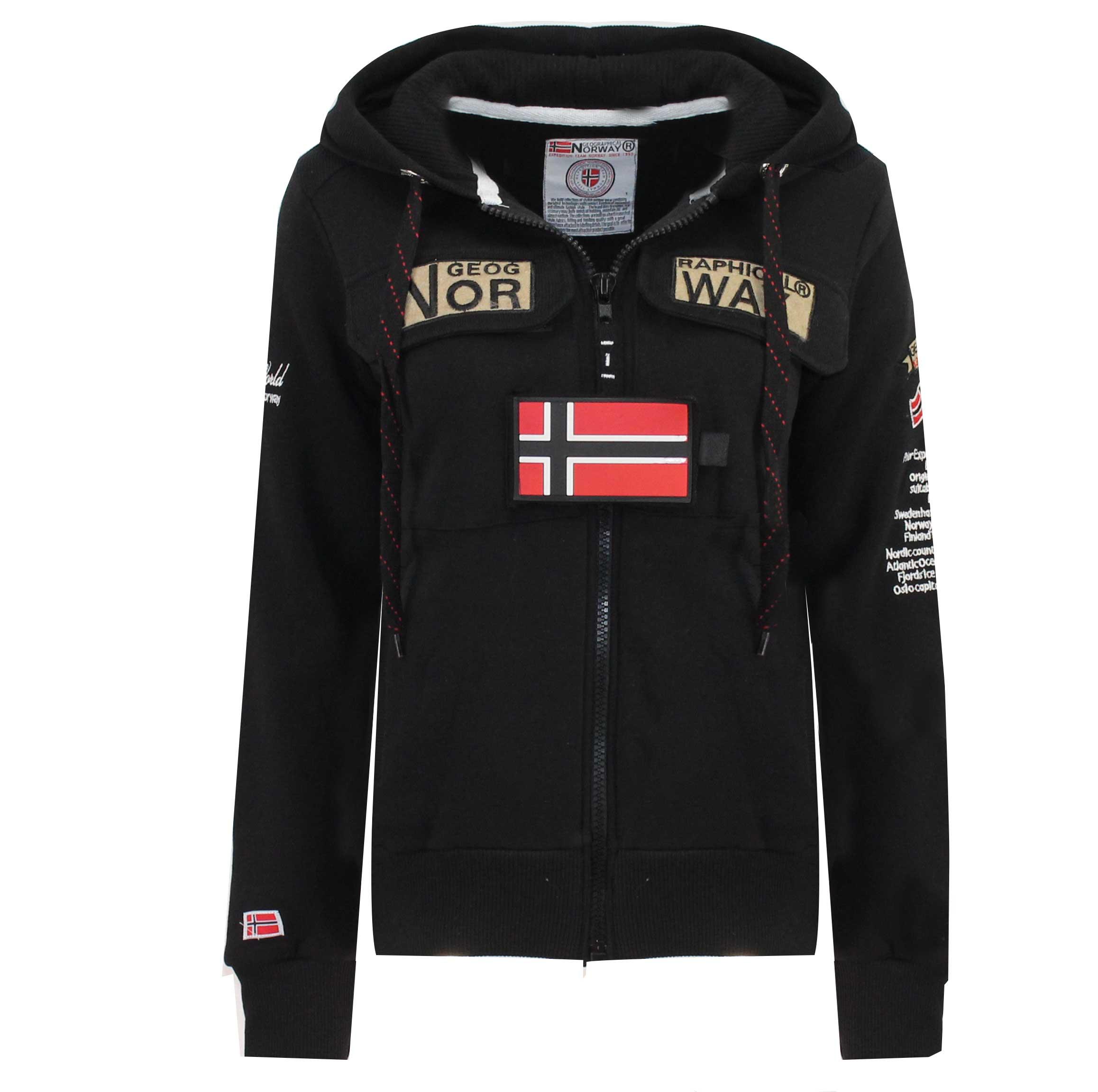 Sudadera De Hombre Gymclass Full Zip Negro