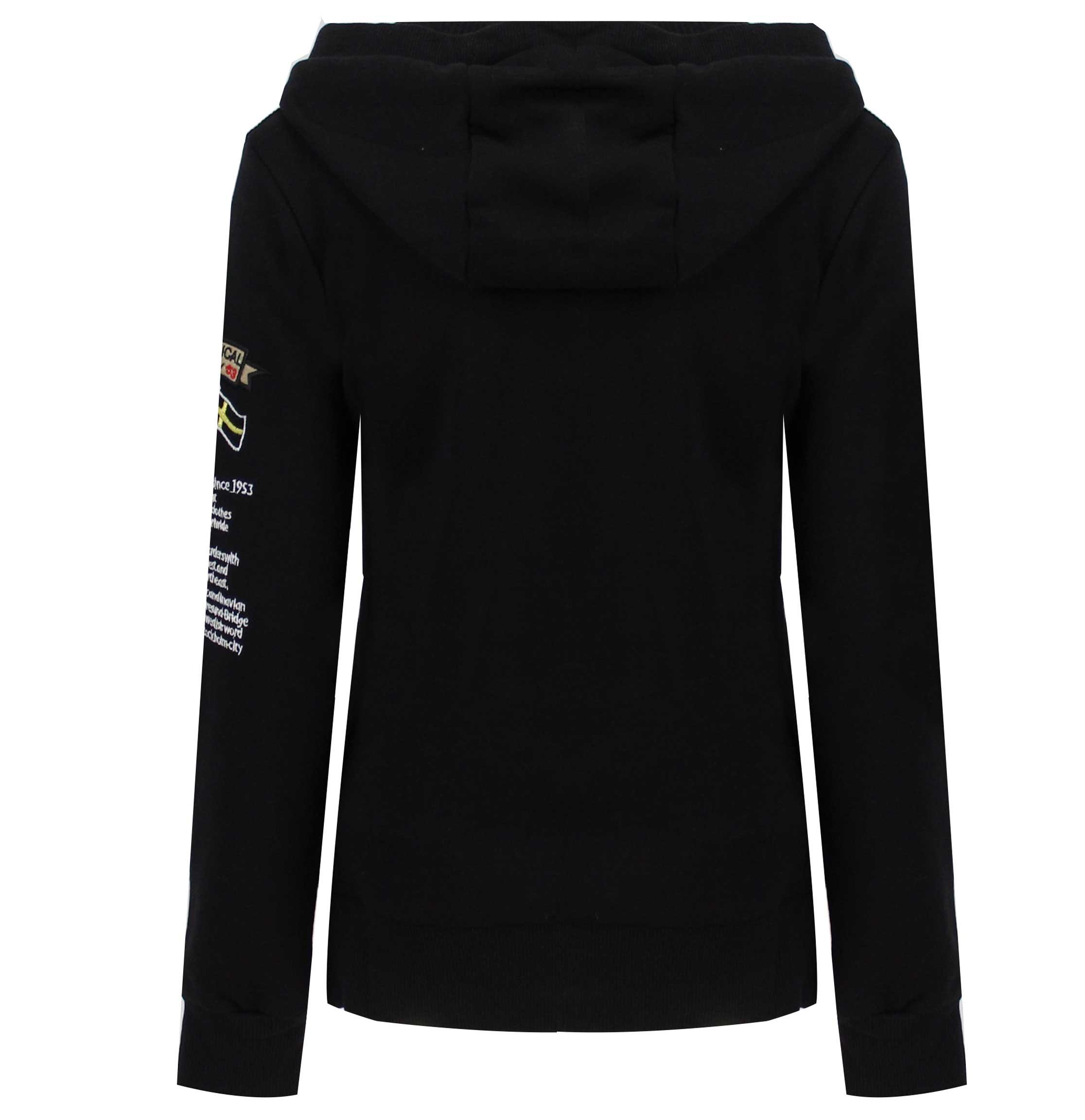 Sudadera De Hombre Gymclass Full Zip Negro