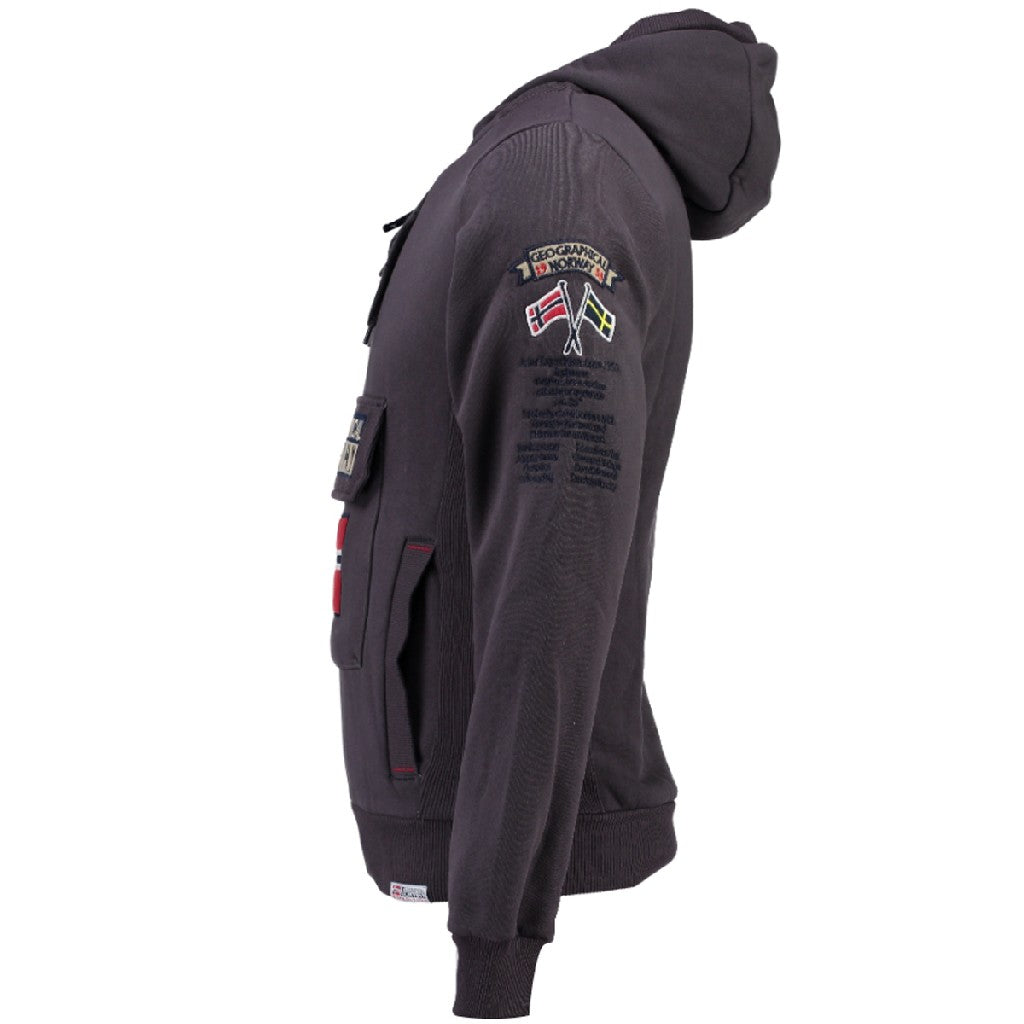 Sudadera De Niños Gymclass Gris Oscuro