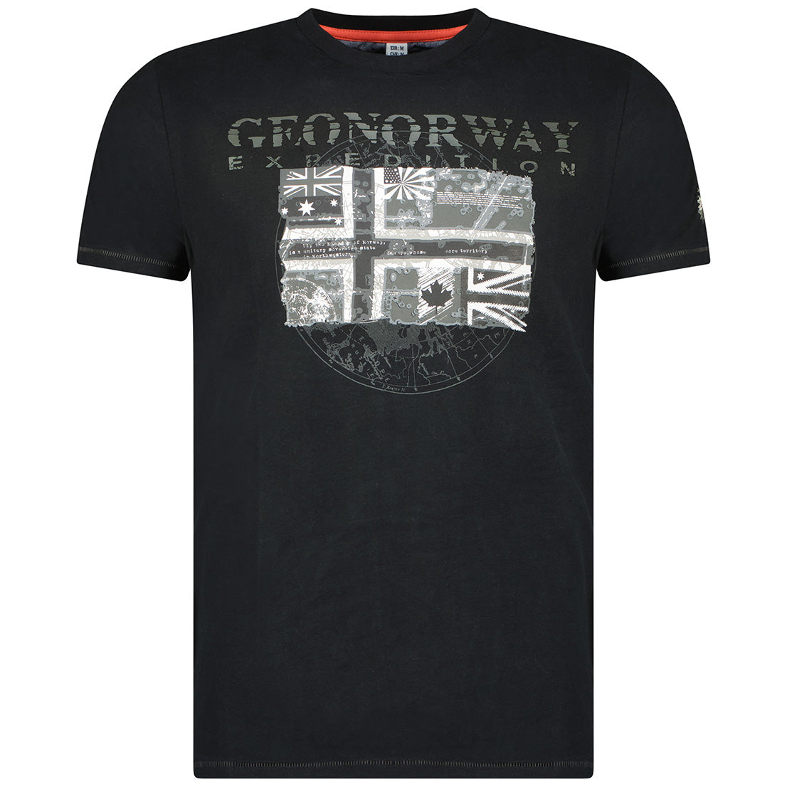 Camiseta De Hombre Jalon Negro