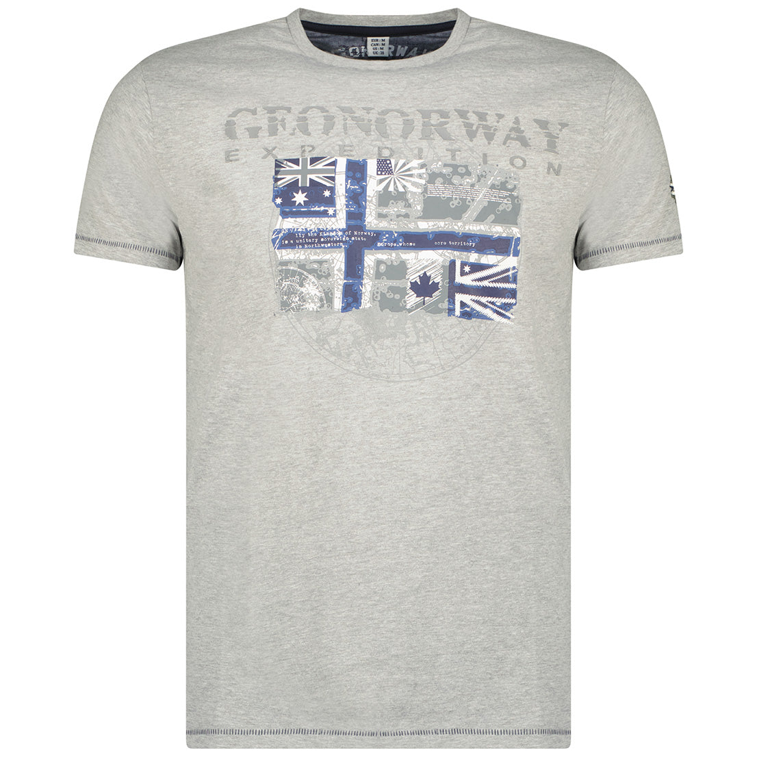 Camiseta Niño Jalon Gris Claro