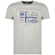 Camiseta Niño Jalon Gris Claro