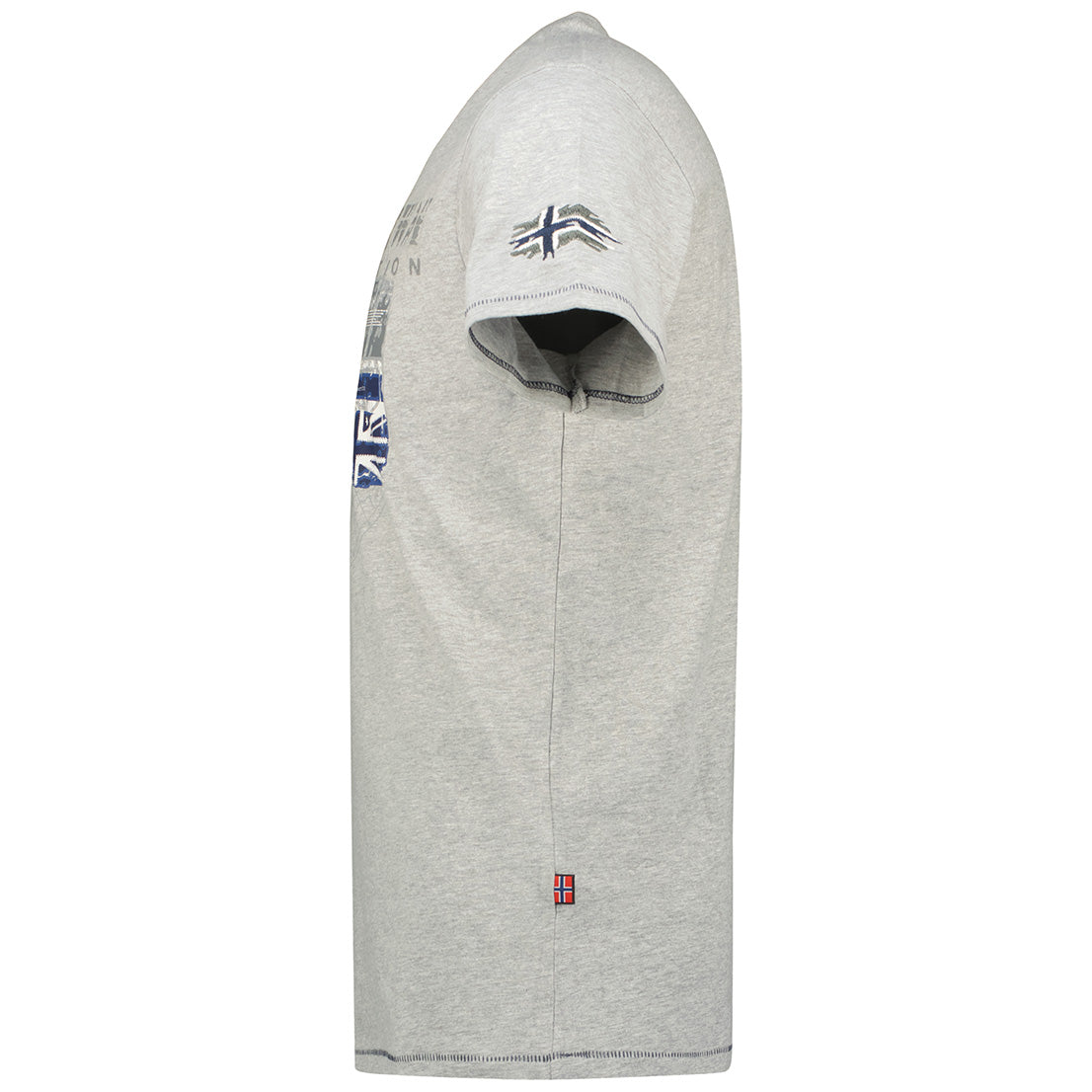 Camiseta Niño Jalon Gris Claro