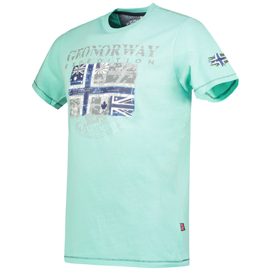 Camiseta Niño Jalon Menta Claro