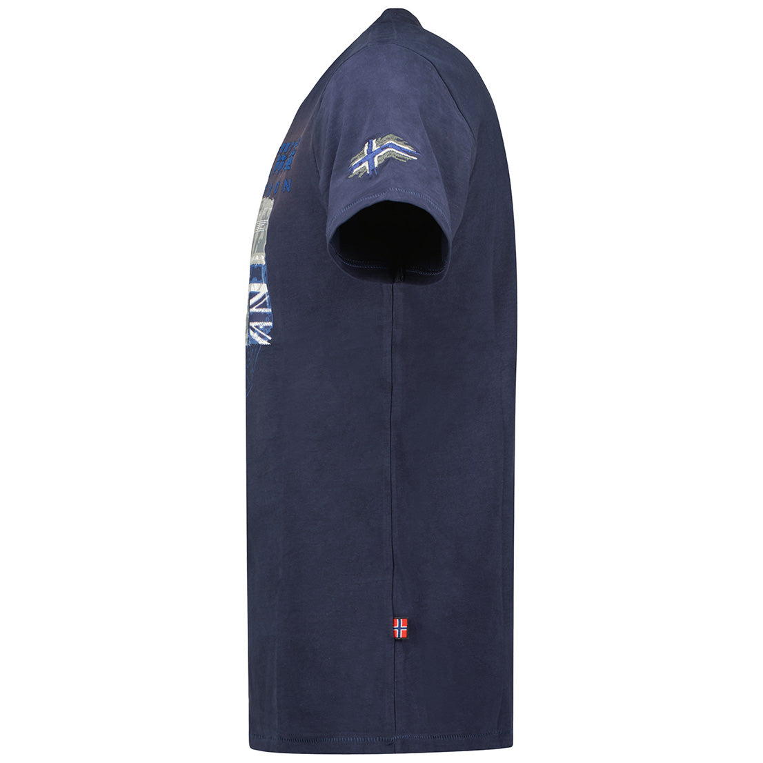 Camiseta De Hombre Jalon Azul Marino