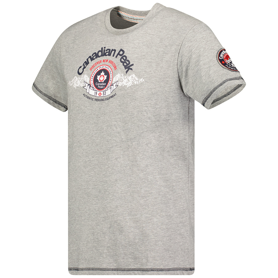 Camiseta Hombre Janado Gris Melange