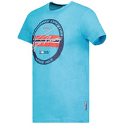 Camiseta Hombre Jaris Turquesa