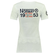 Camiseta De Mujer Jarofal Blanco