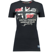 Camiseta De Mujer Jarry Azul Marino