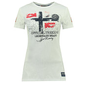 Camiseta De Mujer Jarry Blanco