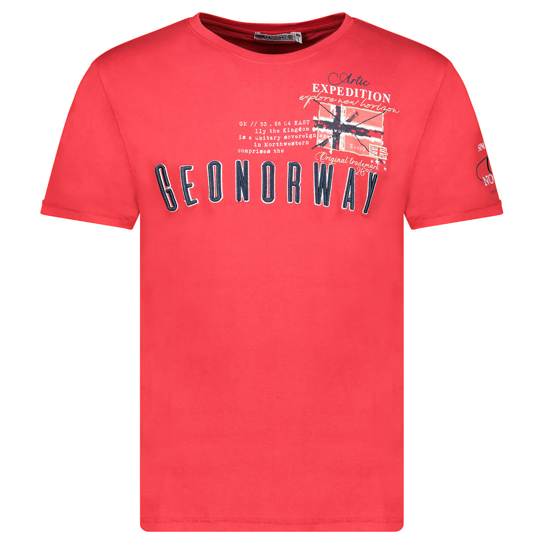 Camiseta Hombre Jason Rojo