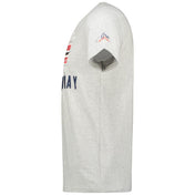 Camiseta De Hombre Jason Gris Claro