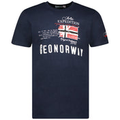 Camiseta Hombre Jason Azul Marino