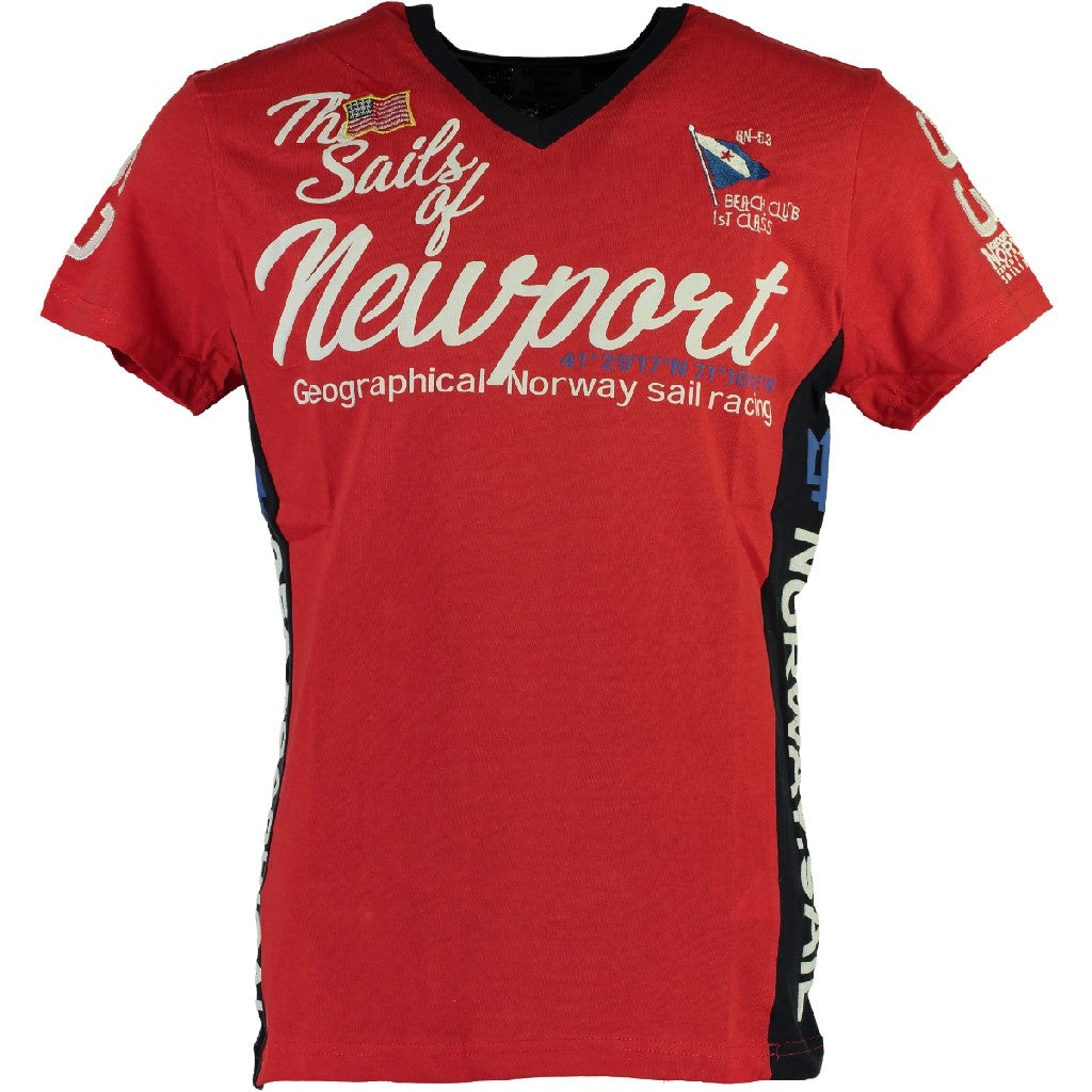 Camiseta De Niño Jayport Rojo
