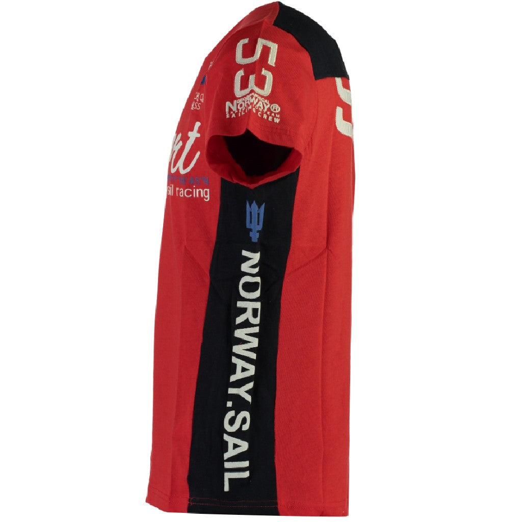 Camiseta De Niño Jayport Rojo