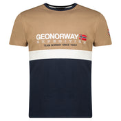 Camiseta Hombre Jdouble Taupe