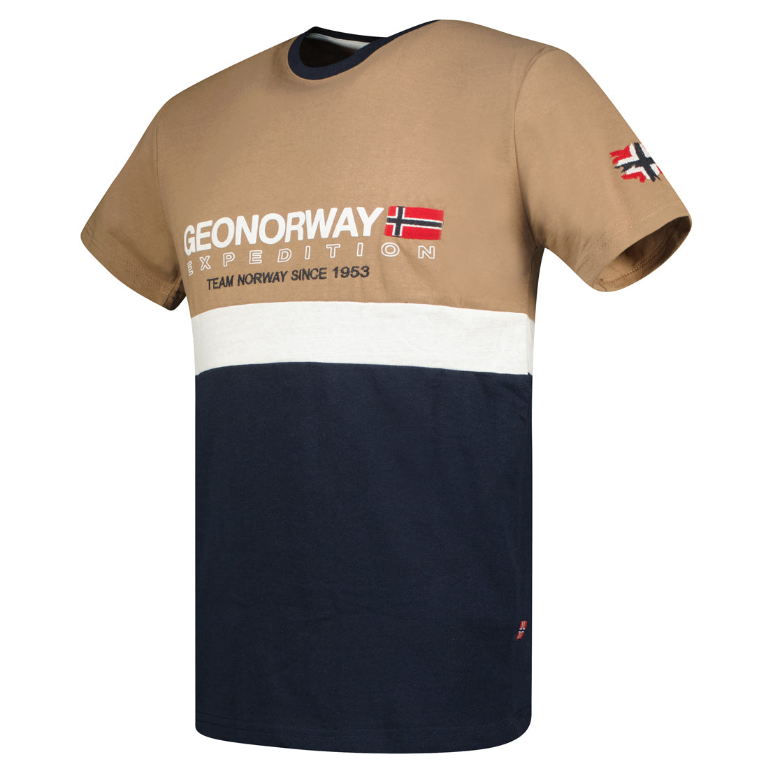 Camiseta Hombre Jdouble Taupe