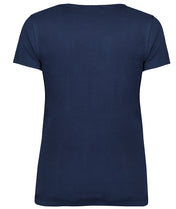 Camiseta De Mujer Jeanne Azul Marino