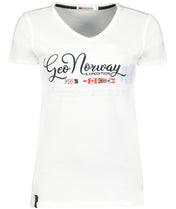 Camiseta De Mujer Jeanne Blanco