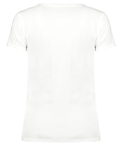Camiseta De Mujer Jeanne Blanco