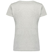 Camiseta De Mujer Jefolly  Gris Melange