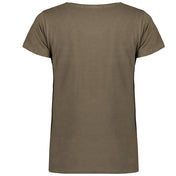 Camiseta De Mujer Jefolly  Caqui
