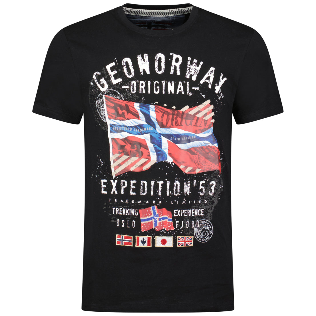 Camiseta Hombre Jitchen Negro