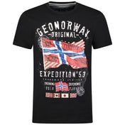 Camiseta Hombre Jitchen Negro