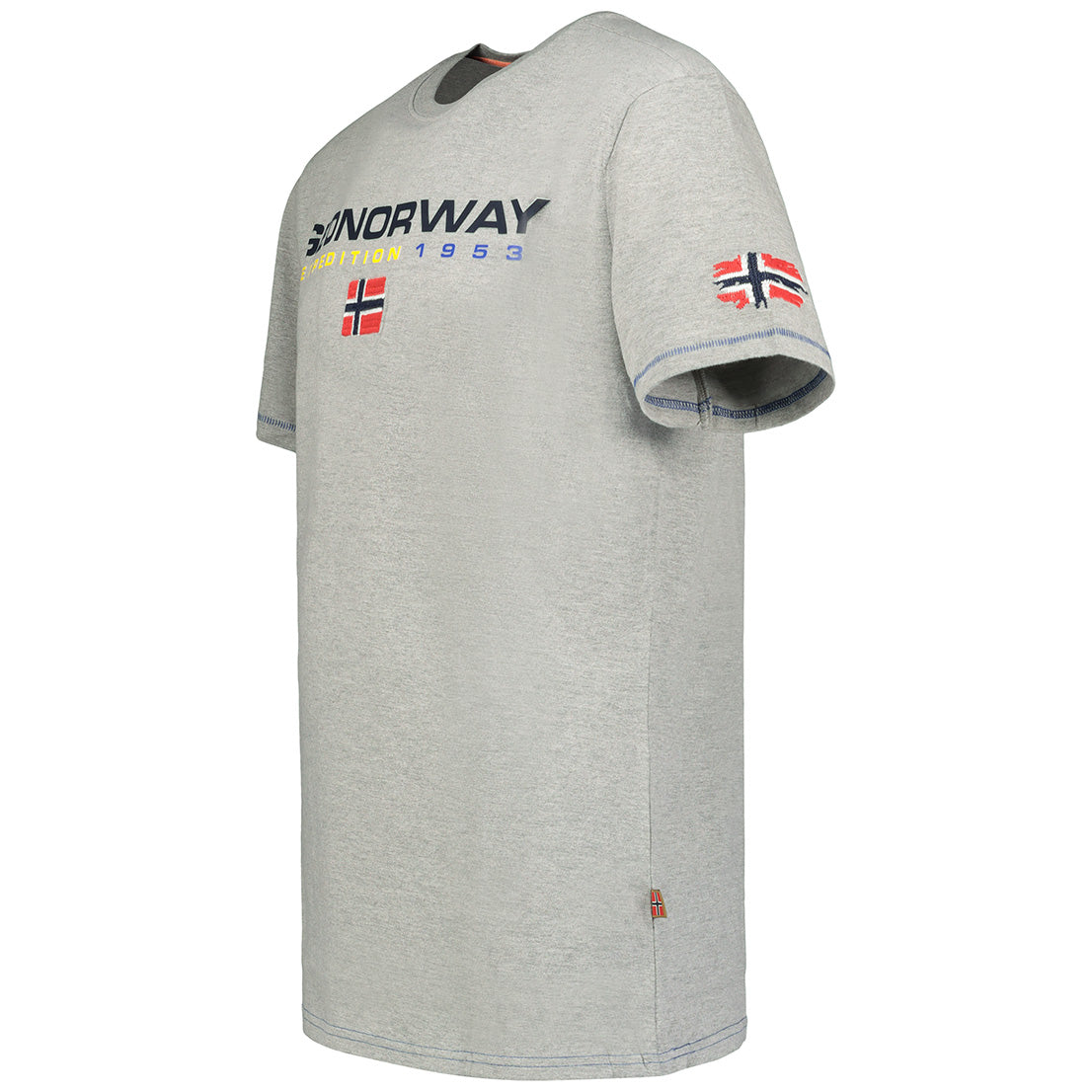 Camiseta De Hombre Joliver Gris Claro