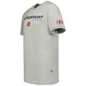 Camiseta De Hombre Joliver Gris Claro
