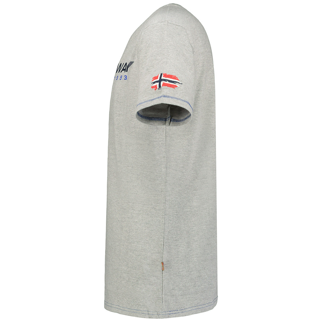 Camiseta De Hombre Joliver Gris Claro