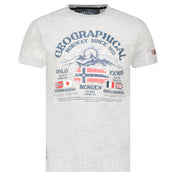 Camiseta Hombre Jommy Gris Melange